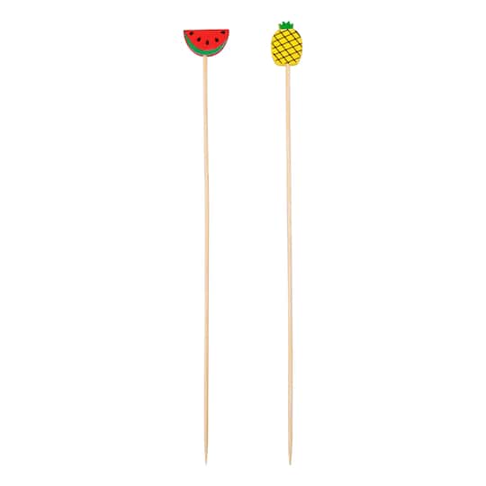 Summer Fruit Bamboo Skewers by Celebrate It&#x2122;, 12ct.
